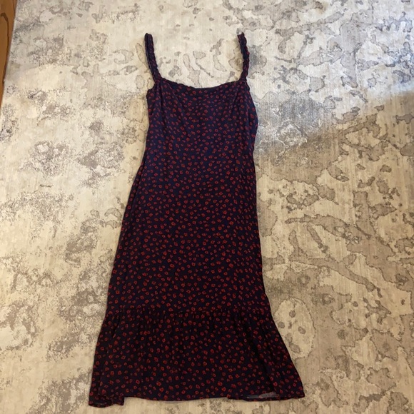 Reformation Red Poppy Dress - Picture 2 of 6